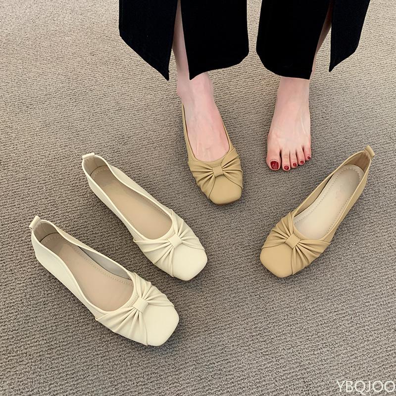 Fashion Ladies Mary Jane Shoes Gentle Soft Soled Flats Summer 2025 Versatile Mom Footwear Casual Non Slip Women's Shoes Zapatos Mujer