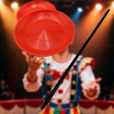 Plateau Rotatif avec Disque Acrobatique Résistant aux Chutes Performance de Clown pour Artistes,