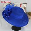 Elegant Womens Sun Hat With Flower Decor For Summer Outdoor Events