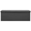 VidaXL Banc de Rangement Pliable Conteneur de Stockage Coffre de Rangement de Salon Salle de Séjour Entrée Maison Intérieur 338799