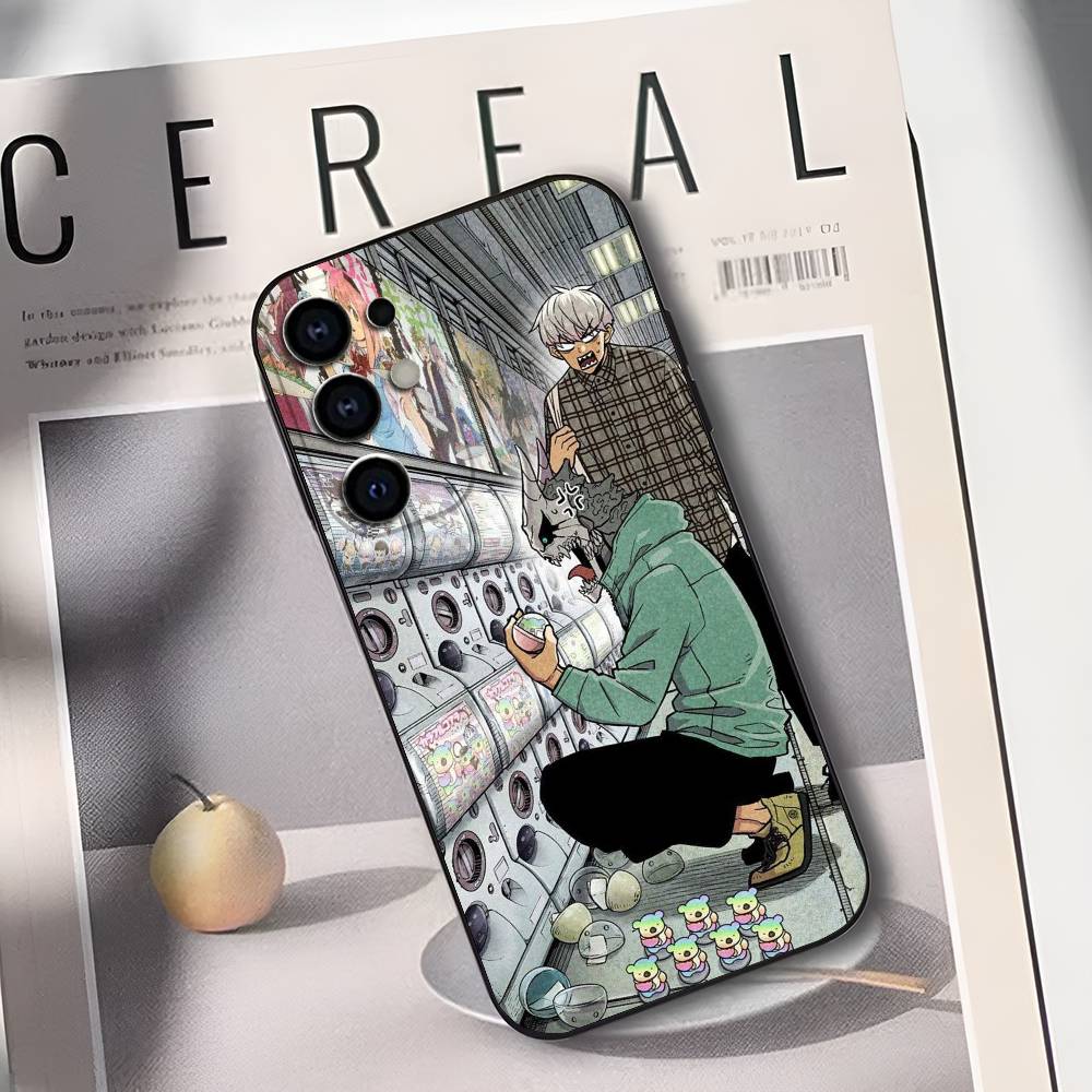 Kaiju No.8 Monster Phone Case Silicone Soft For Samsung S25,S24,S21,S22,S23,S30,Ultra,S20,Plus,Fe,Lite