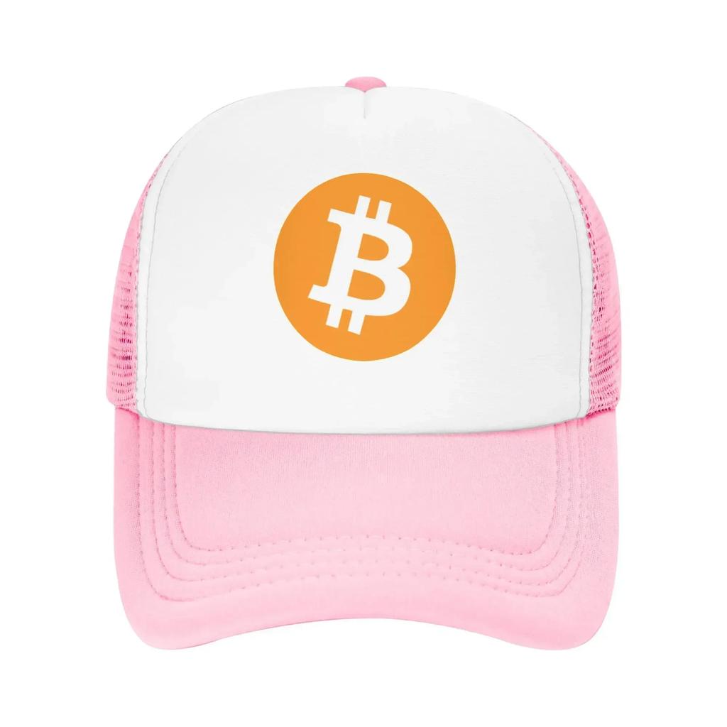 Mesh Sun Hats Bitcoin Fashion Logo Spring Hip Hop Hats For Unisex Women Yk Cool Hot Sale Outdoor Gym Baseball Cap