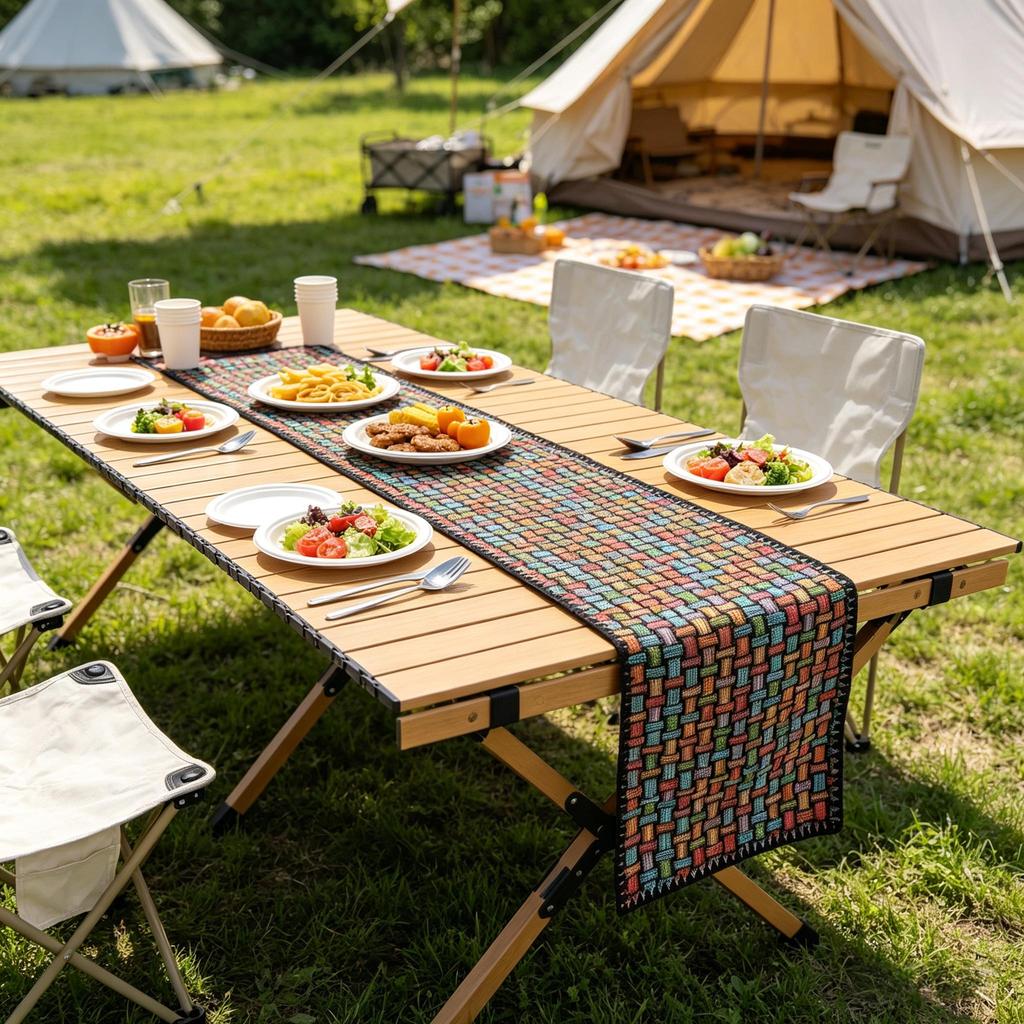 Dining Table, TV Cabinet and Center Table Use Decorative Nordic Premium Cotton Linen Modern Table Runner
