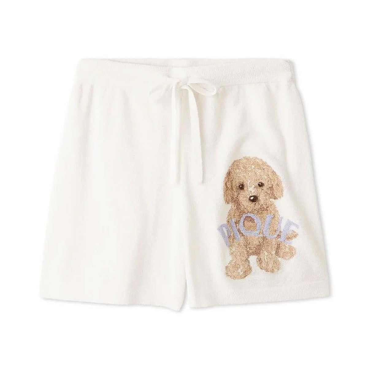 

Gelato Pique Toy Poodle Jacquard Gelato Pique Free Women s Shorts, Pajamas/Loungewear (OW-Off White, Size)