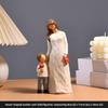 Family Minimalist Luxury Decorative Items Creative Characters Living Room Decoration Wine Cabinet High-end Resin Decorative Items Handicrafts