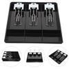 Ciieeo Drawer Metal Cash Register Sorter Storage Coin Tray Multi-Compartment Storage Tray Cash Register Insert Tray Cash Tray Money Tray Cash Holder