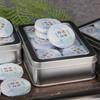 Mini Tuo & Square Tea Gift Box: Black, White, Pu'er & Chenpi