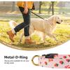 Pet Collar Adjustable Dog Neck Collar with Lovely Pendant Decors For Puppies and Adult Dog Outdoor Walking Gear