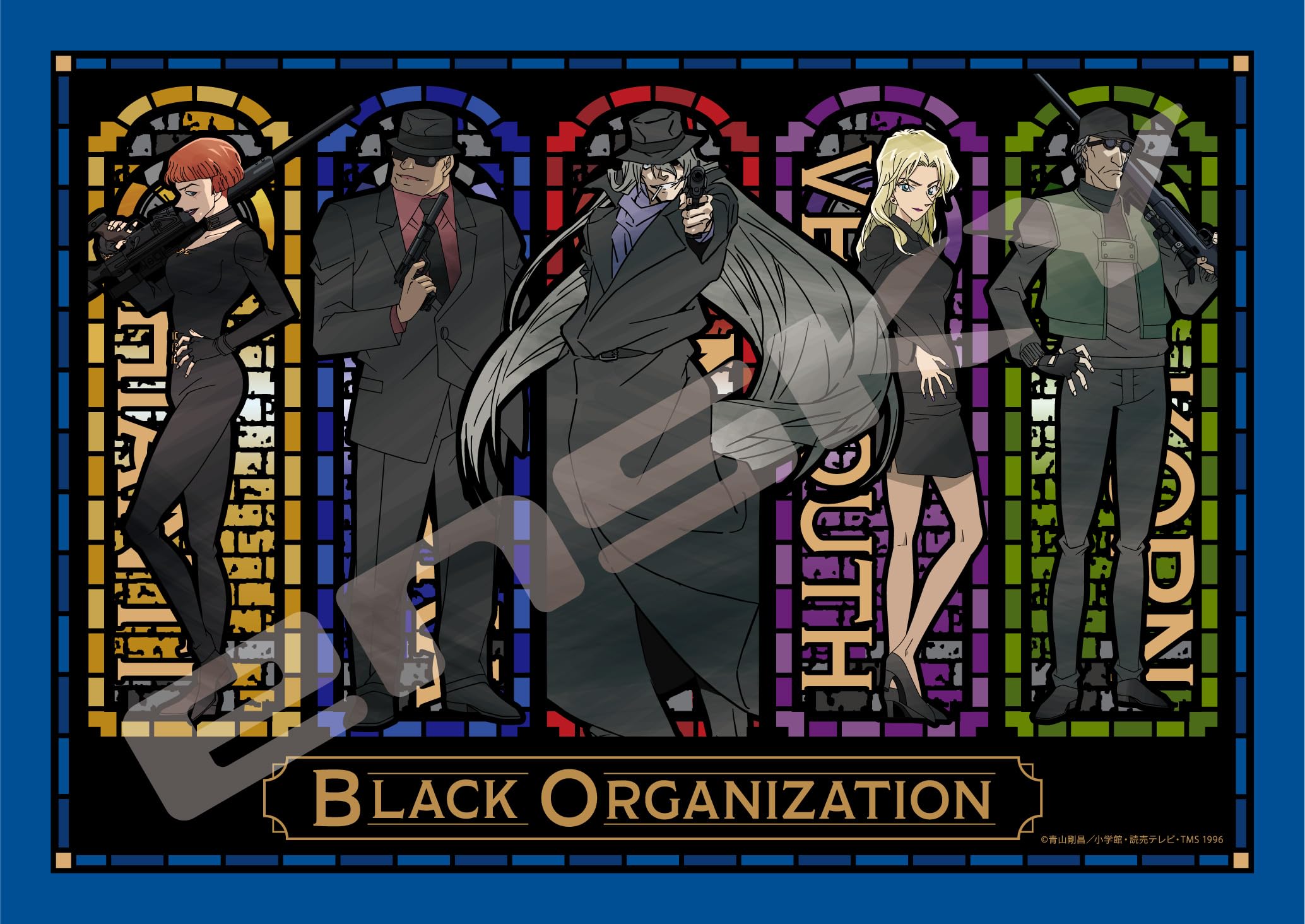 

Ensky Detective Conan Stained Glass x cm Art Crystal Jigsaw Puzzle 208 Pieces ART CRYSTAL JIGSAW (Navy) 18.2 25.7 208-AC77
