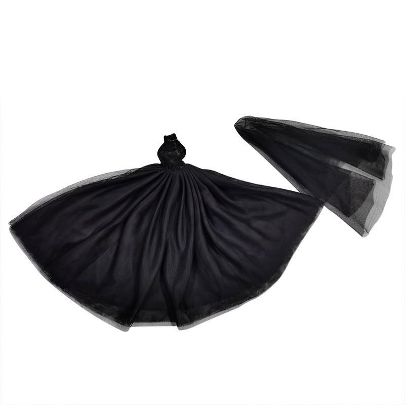 Multicolored Mini Mesh Skirt for 29cm Dolls - Babi Wedding Dress, Short Dress-Up Skirt for Toy Girls