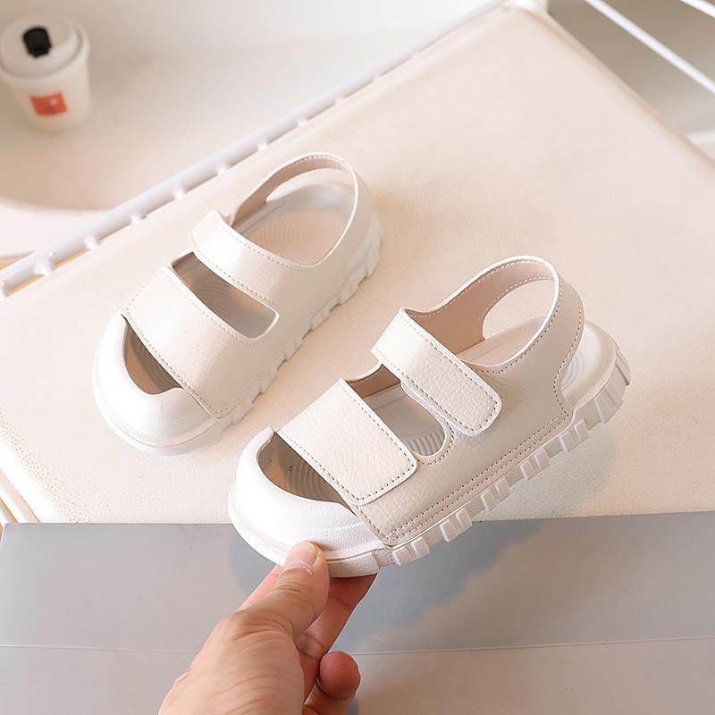 

Детские сандалии 2025 года, летние новые закрытые носки унисекс с мягкой подошвой, пляжная обувь для малышей Sizes 21-25: Set of 5 pairs белый