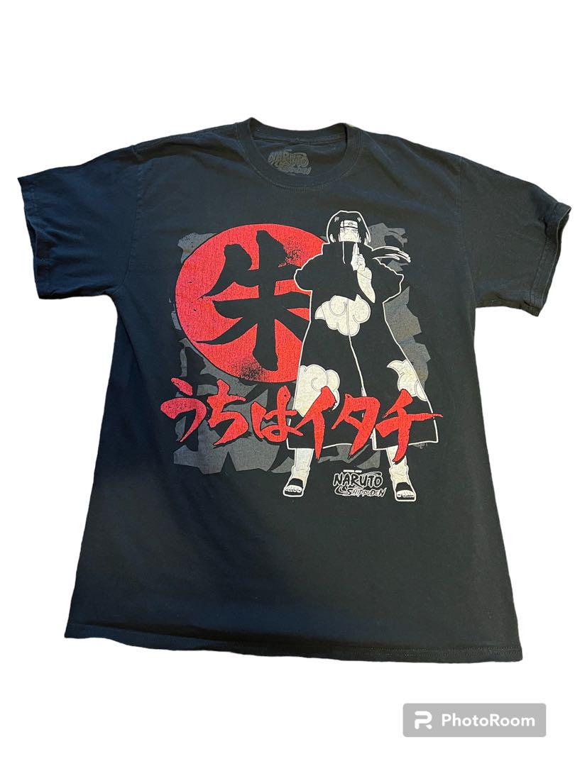 

[Б/У] 00-е NARUTO Учиха Итачи Винтажная аниме-футболка