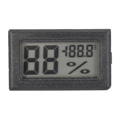 Monitor de umidade do termômetro interno do higrômetro digital LCD para casa, escritório, estufa