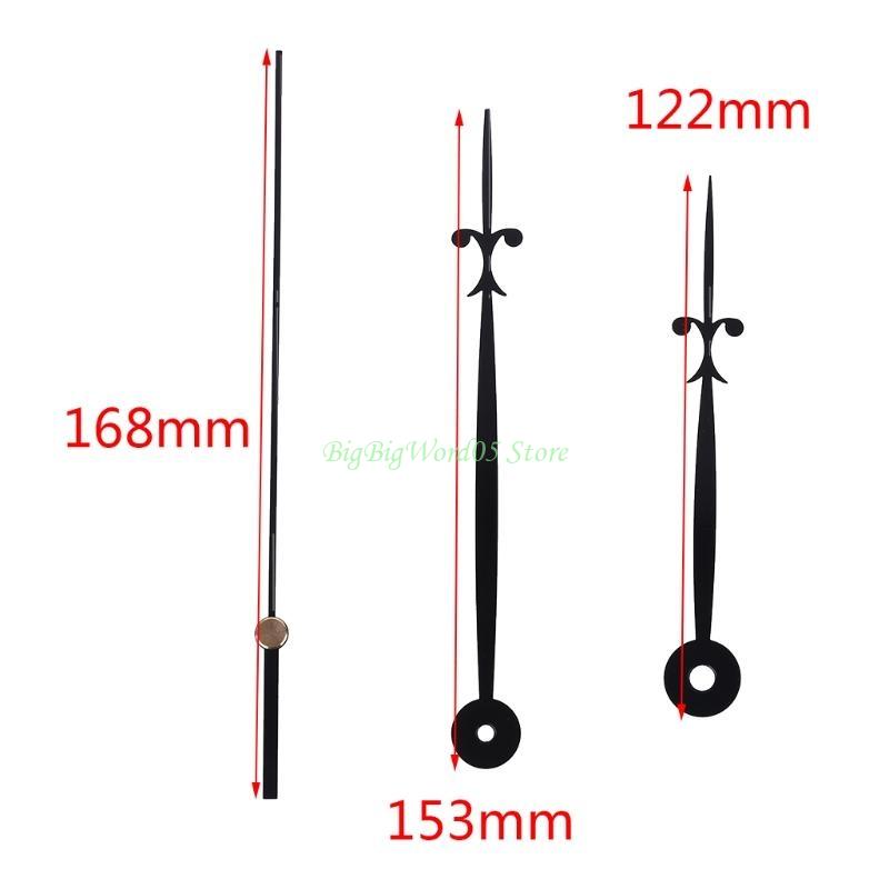 24TE Silent Clock Movement Mechanism Hands Motor for DIY Replacement Repair Fit Dials 40cm Diameter