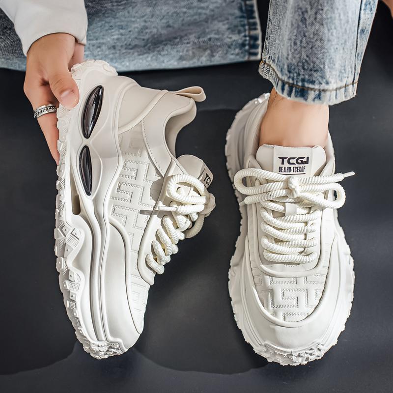 Shoes Men Loafers Men's Sneakers Safety Shoes Men's Casual Shoes Casual Sneaker Round Toe Men's Autumn Sneakers All-match New