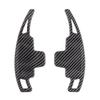 Hot Interior Mouldings 2pcs Carbon Fiber Car Steering Wheel Shift Paddle Shifters Extended For Mercedes Benz E Class W213 2017 2