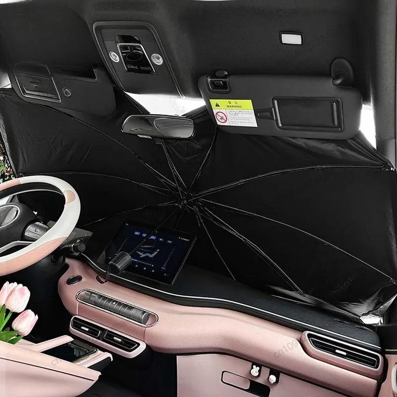 Faltbarer Auto-Windschutzscheiben-Sonnenschutz mit UV-Schutz und Reflektor für BYD Seagull Dolphin Surf Dolphin Mini 2026 2025 2024