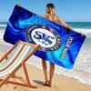 Custom Chelsea F.C Print Beach Towel, Large Soft Quick Dry Towel for Beach Camping Swimming
