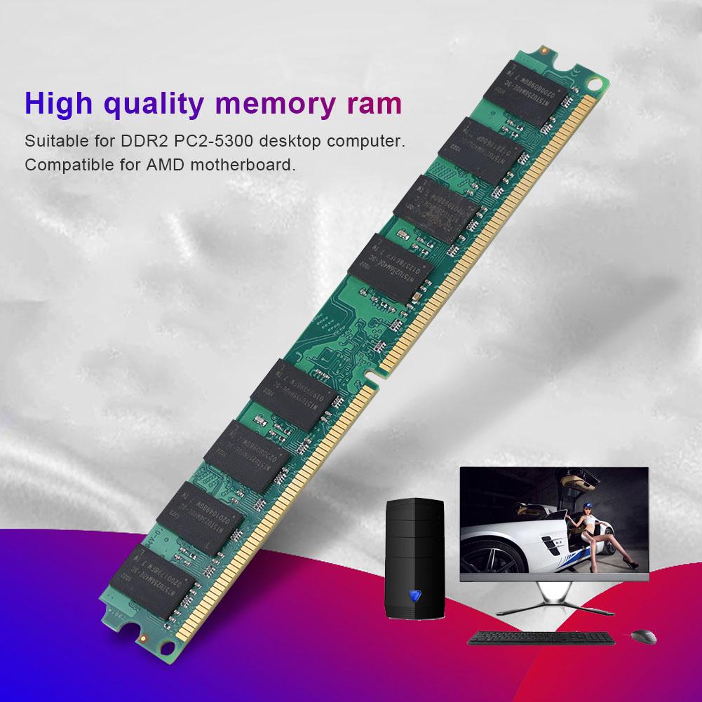 

DDR2 2G 667MHz PC2 5300 Desktop Memory Ram 240Pin Module Board Specified for AMD