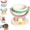 Floor Standing Pet Feeder Bowl Space-saving Wall-Mounted Pet Bowl New 2 IN 1 Pet Bowl  Indoor Use