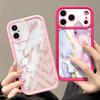 Sandstone Marble Case For iPhone 17 Pro Max Case iPhone 16 15 14 13 Pro Max 11 17e 16e Shockproof Bumper Soft Silicone Phone Cover Cases