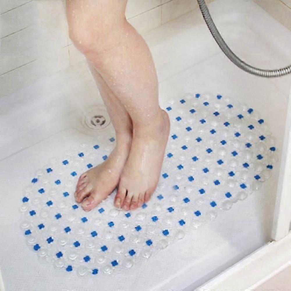 Strong Suction Grip Mat Anti-Mold Rubber Non-Slip Shower Bath Mats 27 X 15 Inch
