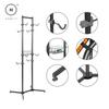 Homlly Free Standing Bike Bicycle Storage Rack Display with Basket (Hold 2/4 bikes)