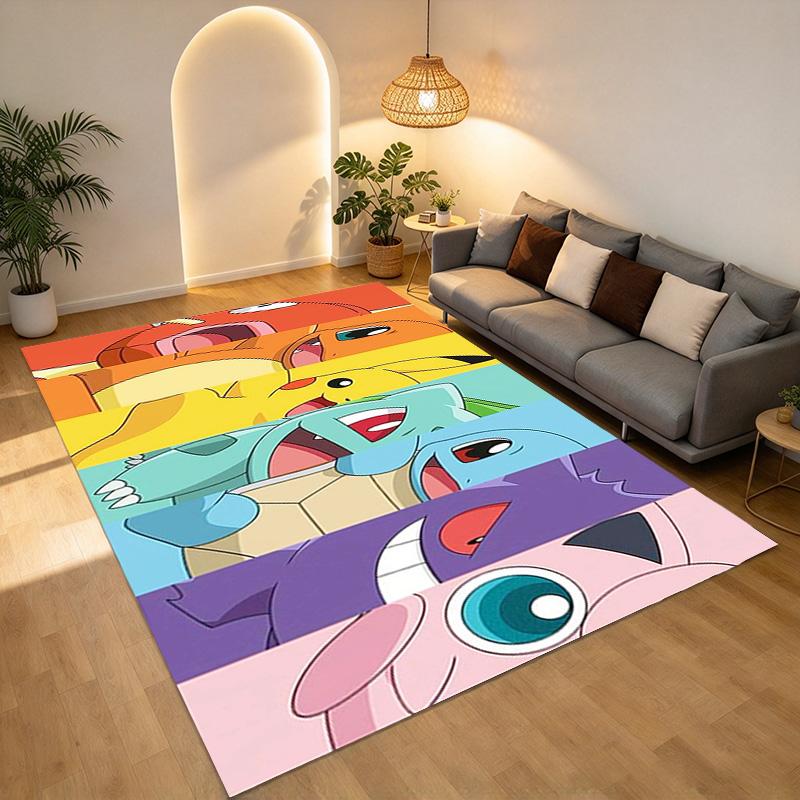 Pokmon Go Living Room Nonslip Area Rug Soft Carpet For Bedroom Game Playroom Sofa Office Home Decor Doormat Christmas Gift C929864