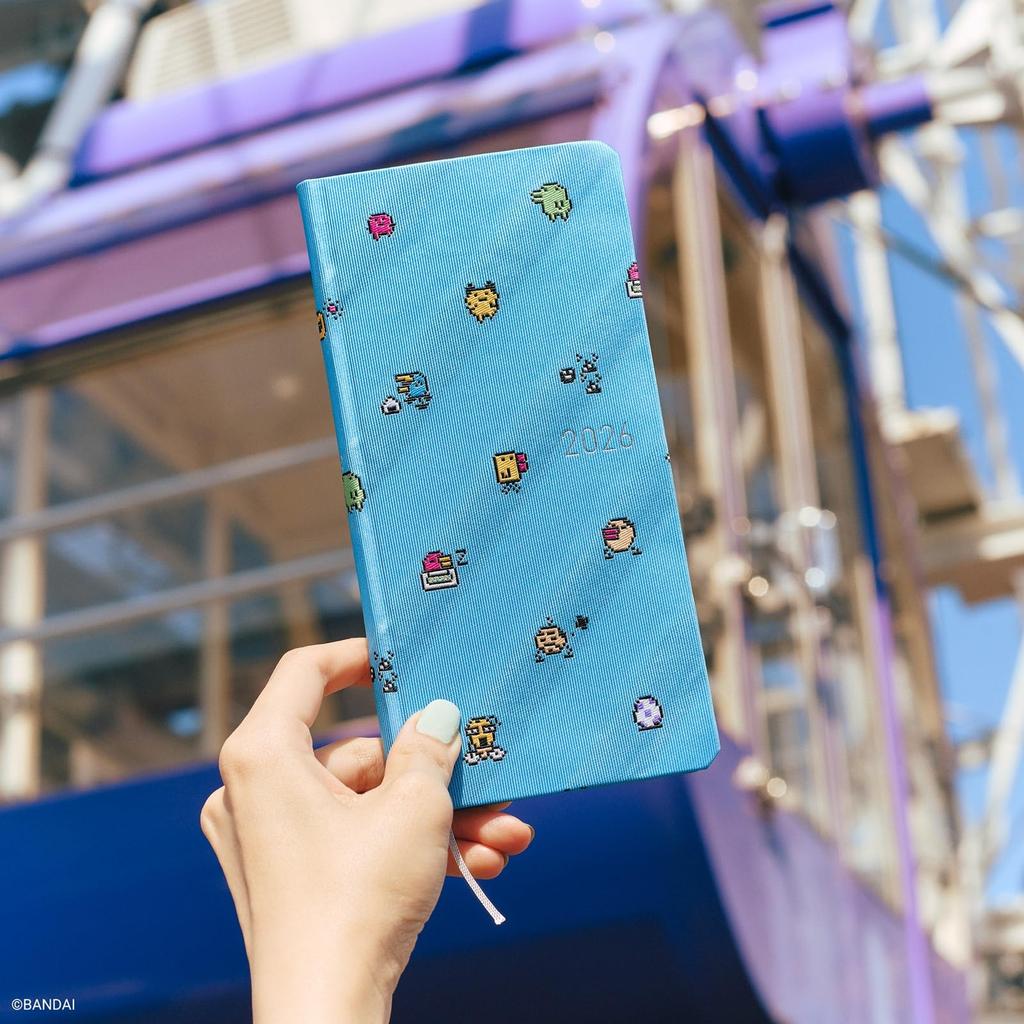 Hobonichi Techo 2026 Weeks Tamagotchi/Minna No Tamagotchi January Start Weekly Planner, Left, Slim Vertical