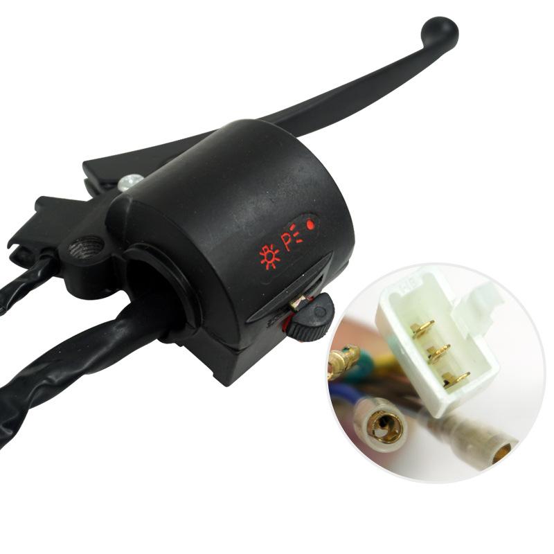 Motorcycle Parts JH70 JH90 Scooter Little Turtle Switch Handlebar Assembly With Handle