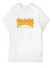 Fashion Summer Kid Clothes Thatcher Margaret T-Shirt Tops Vintage Anime Shirt Comfortable Loose Short Sleeve Children's Clothing