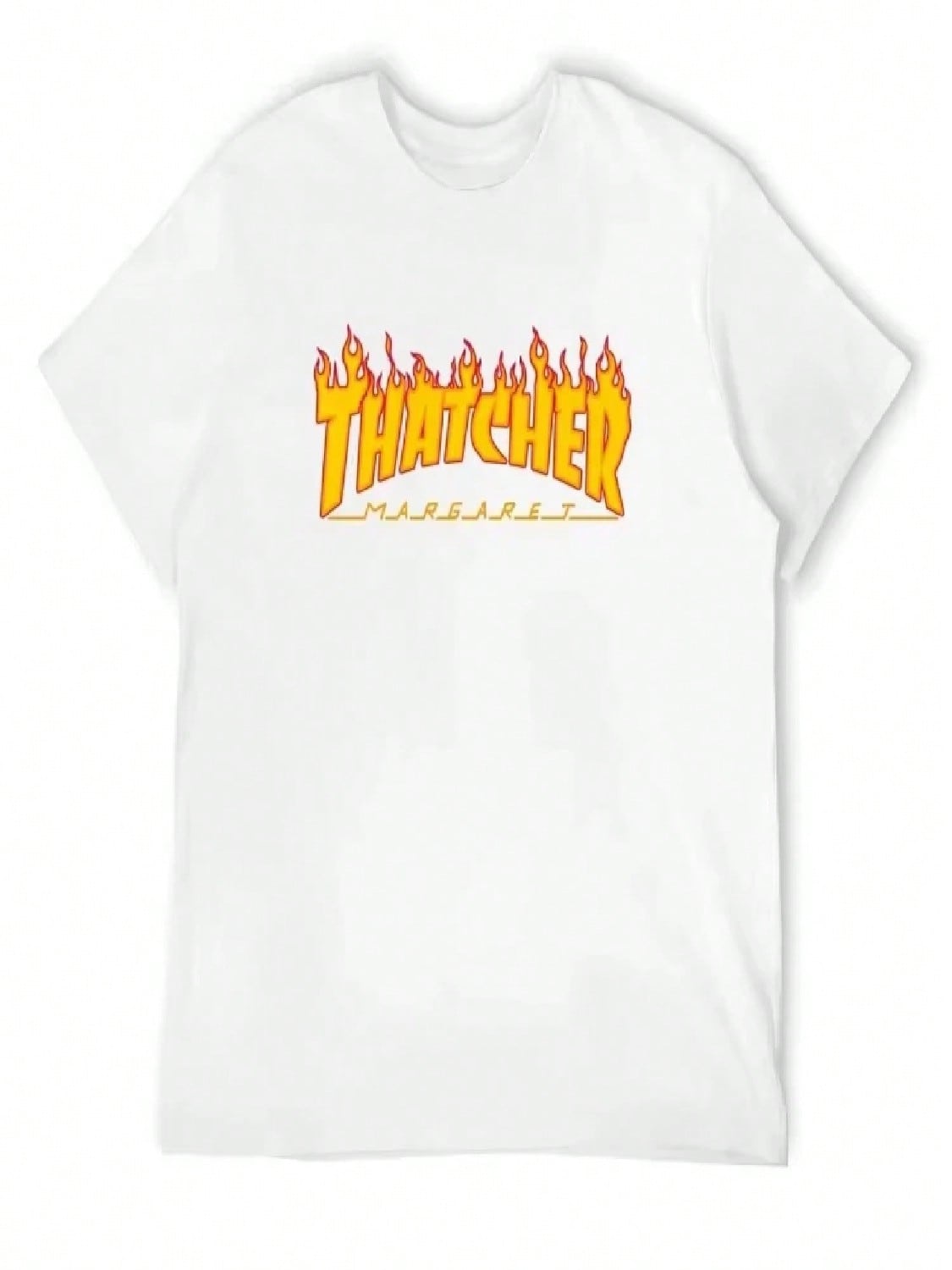 Fashion Summer Kid Clothes Thatcher Margaret T-Shirt Tops Vintage Anime Shirt Comfortable Loose Short Sleeve Children s Clothing S разноцветный