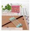 100PCS Cotton Swabs Natural Cotton Buds Makeup First Aid Cleaning Nose Ear Sticks