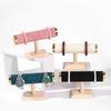 T-bar Jewelry Rack Holder Wooden Jewelry Storage Stand Fashion Bracelet Display Stand  Woman Girls