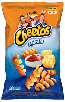 Cheetos Spirals Croccantini di Mais al Gusto Formaggio e Ketchup 130 G