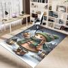 1PC girl winter Extra Large Non Slip Floor carpet, Office, family, Studio   Large Area Rug Indoor Rugs, Bold Statement Piece