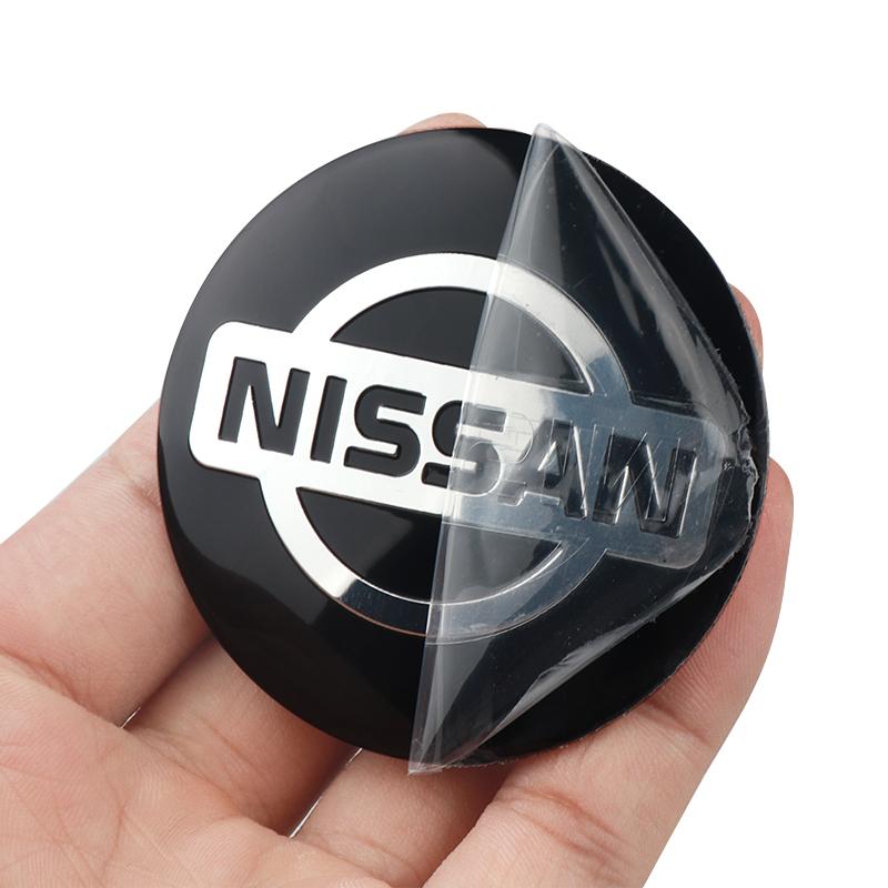Car New Styling 56mm Wheel Center Hub Cap Sticker Badge Decoration Nissan Qashqai Note Juke Nismo Patrol Navara Mic GTR X-trail