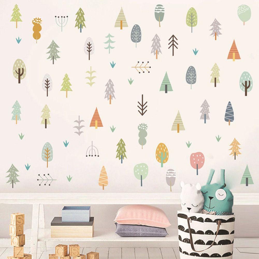 Watercolor Decorative Decals Boho Murals New Wall  Art  Livingroom Bedroom