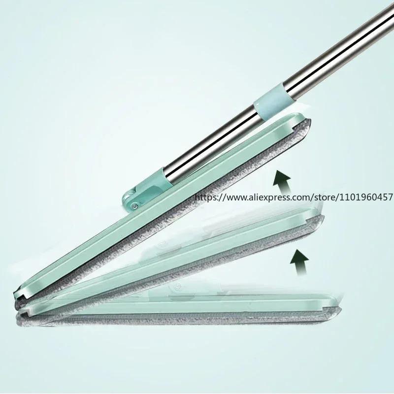 Wet and Dry Dual-use Hands-free Mop Bucket Home Office Lazy Mopping Artifact A Scratch-free Hand-washing Mops for Wash Floor