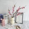 Plum Silk Blossom Flower Home Decor For Party Settings Realistic Flowers Fake