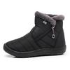 Cotton Boots Men's and Women's High-top Zipper Snow Boots Waterproof Cloth Thickened Cotton Shoes