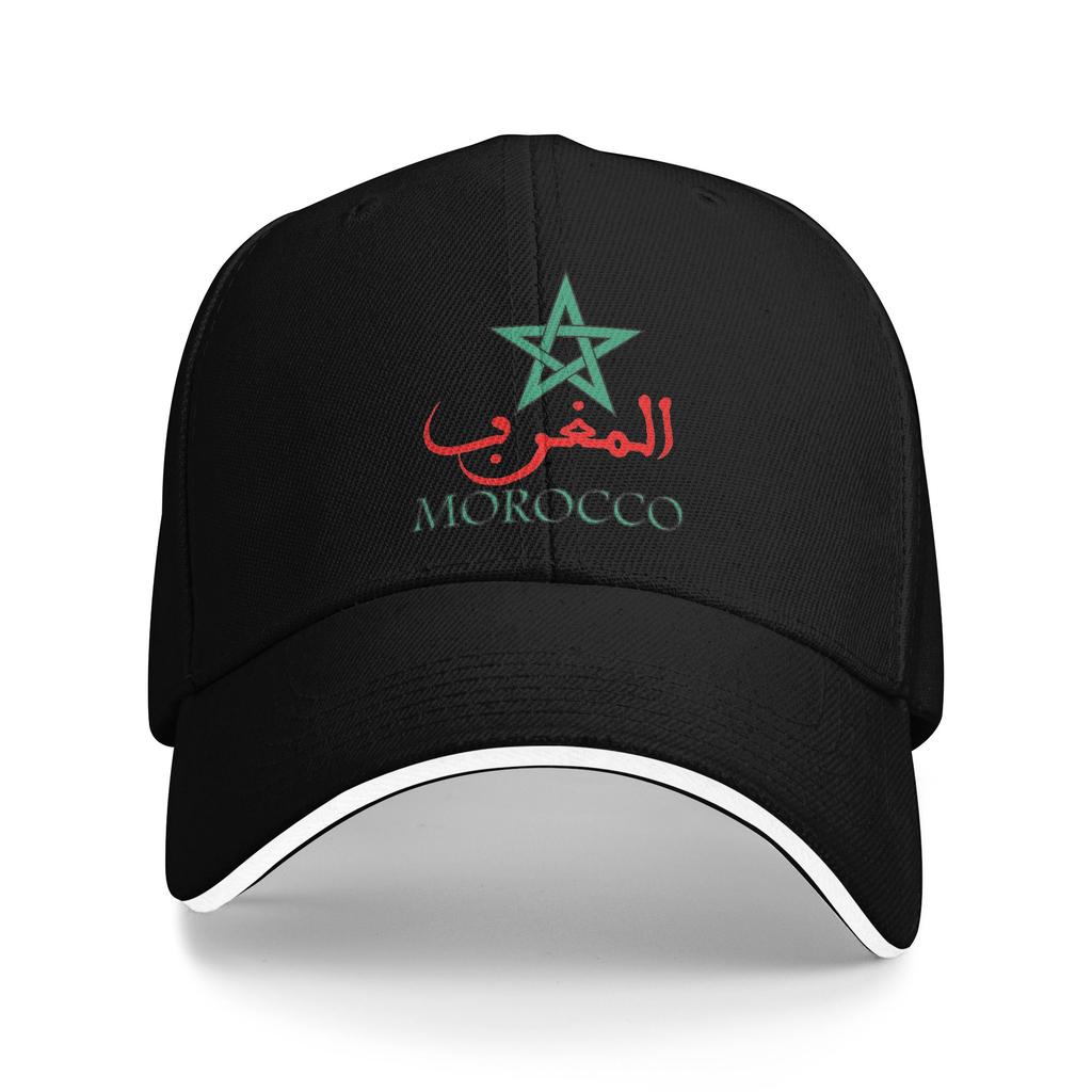 Morocco Flag Outfits Men Women Baseball Cap Trucker Hat Unique Daily Headwear Adjustable Snapback Cap
