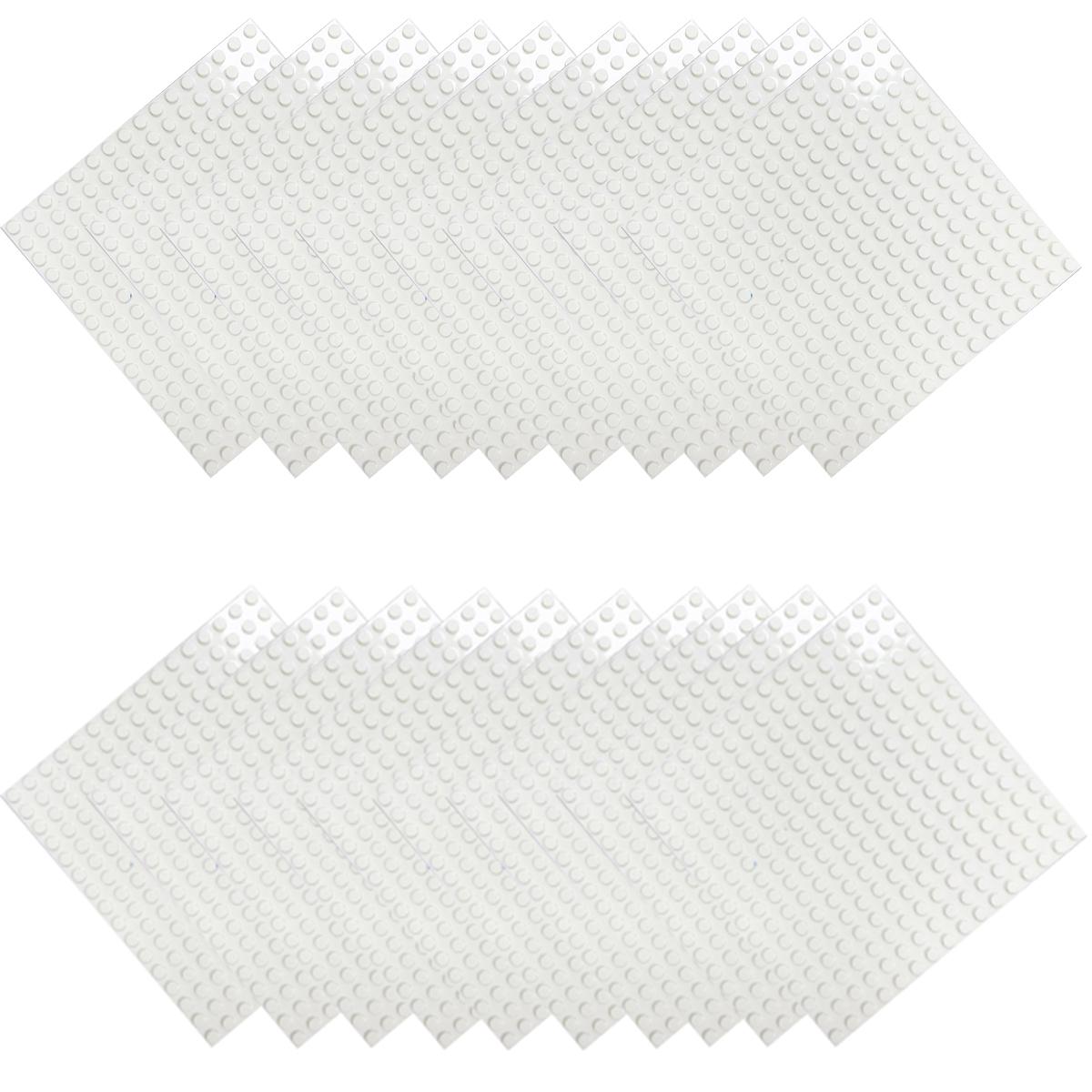 16x16 Blokken Basisplaat 20 stuks Werkt Met Gangbare s Stimuleert KINDEREN'S Creativiteit Speelgoed Accessoires 20pcs16x16