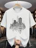 Funny Graphic Men's T-Shirt Cotton O-neck Short-sleeved Tee Tops Unisex Summer Casual Tshirts O