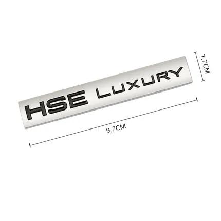 3D Metal SPORT Supercharged HSE SDV6 SDV8 LUXURY Si4 Emblem BJT4WS Car Trunk Badge Stickers For Range Rover Autobiography Discovery