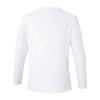 Wear Practice Shirt Easy To XS [Mizuno] Tennis/Badminton (Long Sleeve) - Move, Sweat-Wicking, Quick-Drying, 62JAD044, Unisex, White,