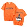 Rock Band The Acid Bath Demos Album Double Sided Print T-shirts Men Vintage Gothic T Shirt Summer Male Casual Oversized Tshirt