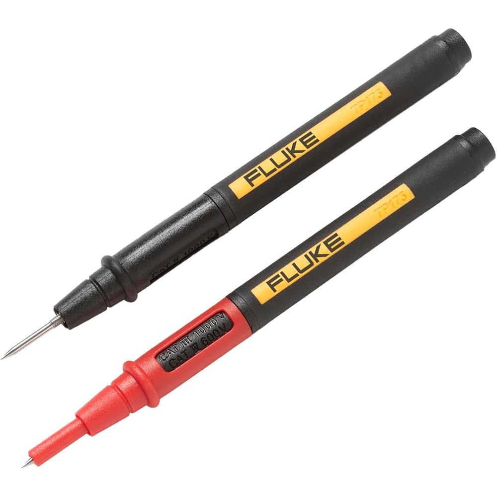 Fluke TwistGuard Test Probes Set with Safety Features and Durable Design