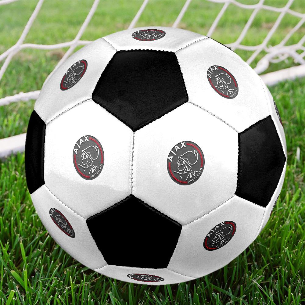AFC Ajax Soccer Ball Colorful All Ages Machine Stitched PVC Competition Ready Durable High-Bounce.SIZE5