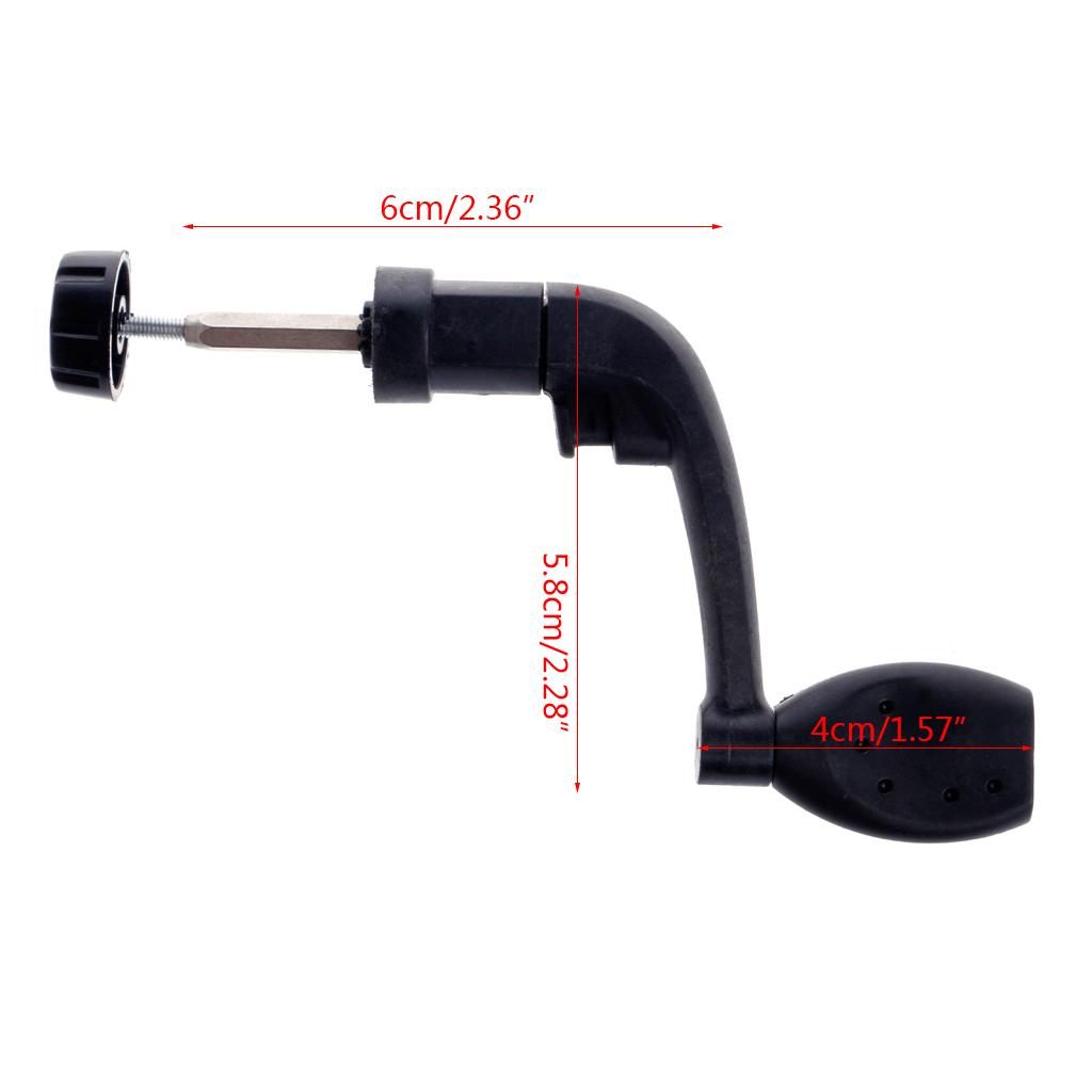 Universal Plastic Power Handle Fishing Reels Crank Rock Arm Spinning Wheel Grasp